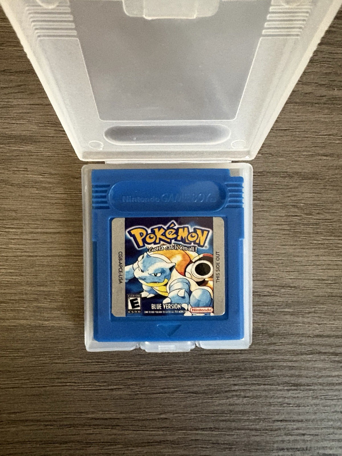 Pokémon Blue Version Game Cartridge Pokémon Blue Version Game Cartridge