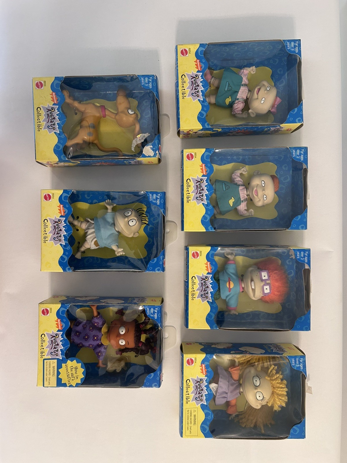 Lot of 7 Vintage Sealed Rugrats Toys Good Condition