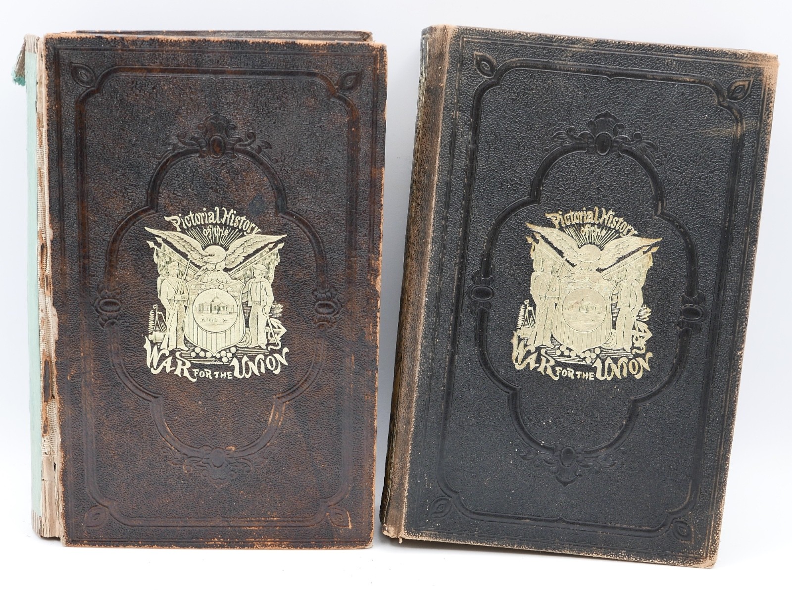 Pictorial History of the War for the Union 2 Vol. Set - Illustrated - 1866-1867