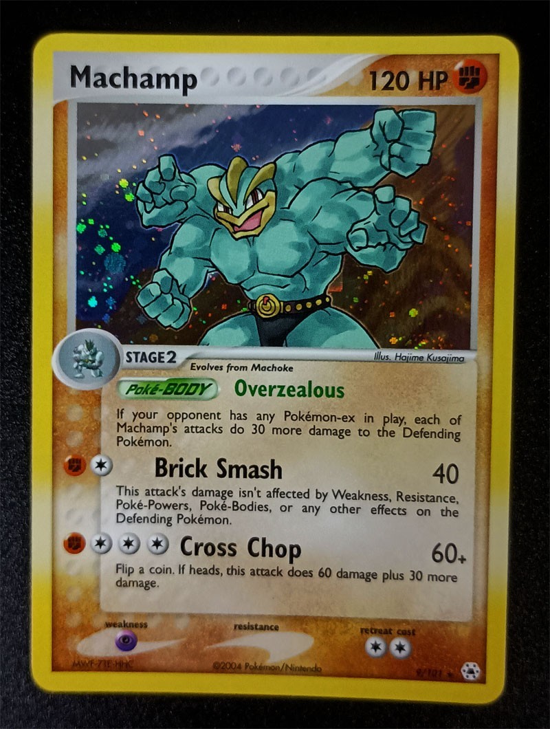 Machamp 9/101 Holo Rare EX Hidden Legends NM With Free eBay Shipping Machamp 9/101 Holo Rare EX Hidden Legends NM With Free eBay Shipping