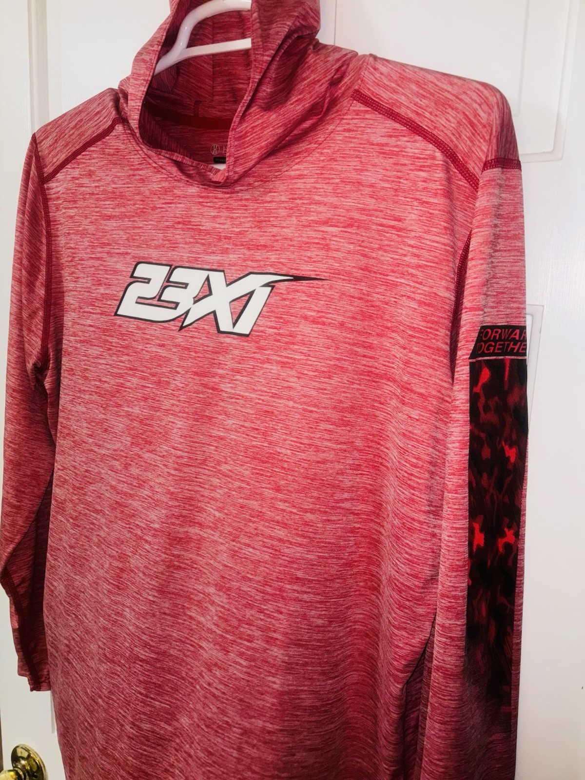 Large Jordan Wallace Reddick 23XI Racing Nascar Pit Crew Hoodie Sweat Shirt 2311 Large Jordan Wallace Reddick 23XI Racing Nascar Pit Crew Hoodie Sweat Shirt 2311