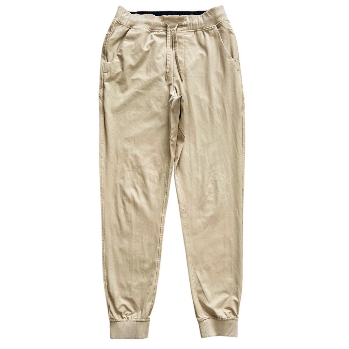 Bird Dogs Mens Large Tan Joggers Performance Stretch Casual Sports Pants