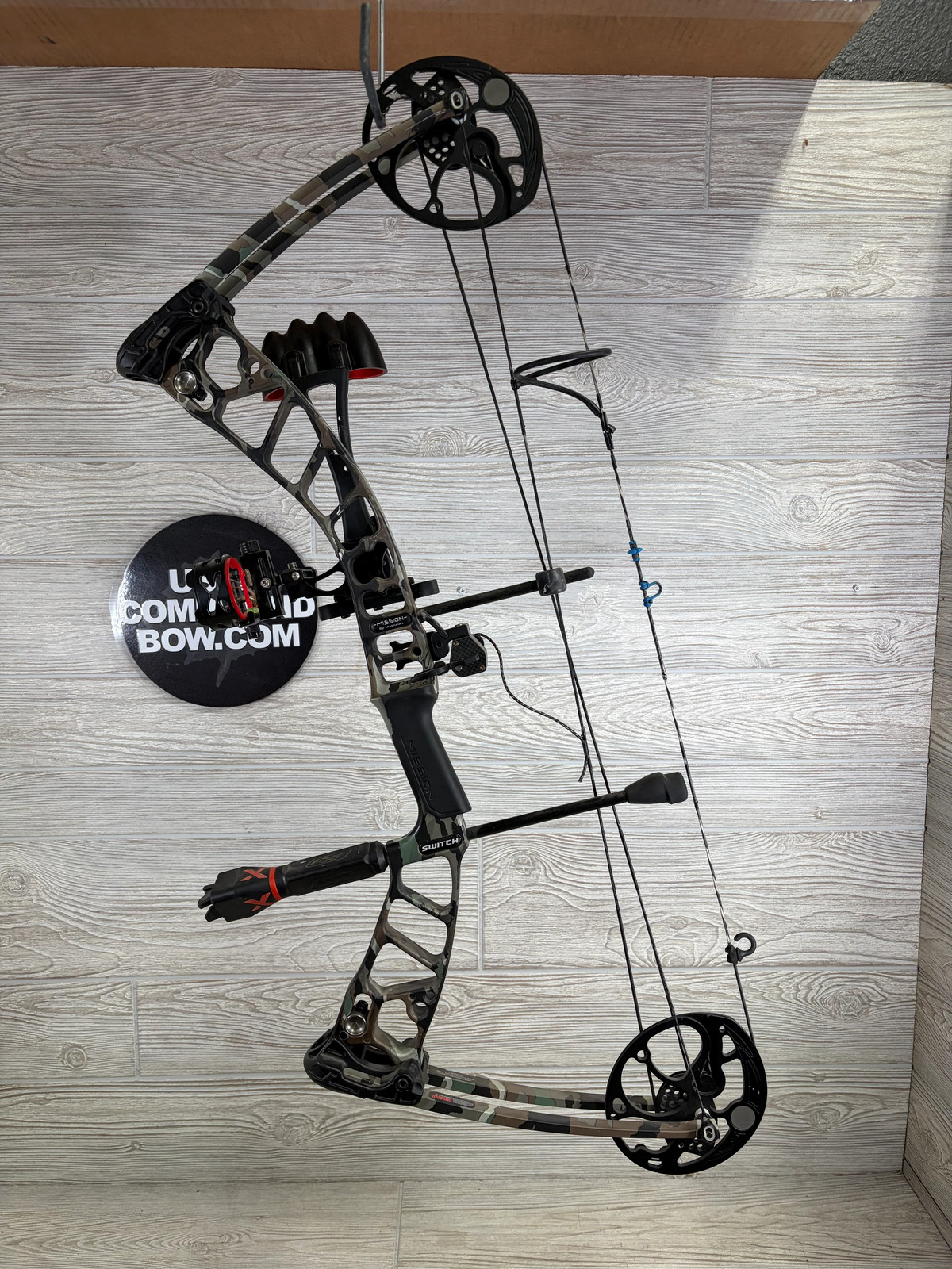 Used Mission Switch Right Handed Camo Pkg Used Mission Switch Right Handed Camo Pkg