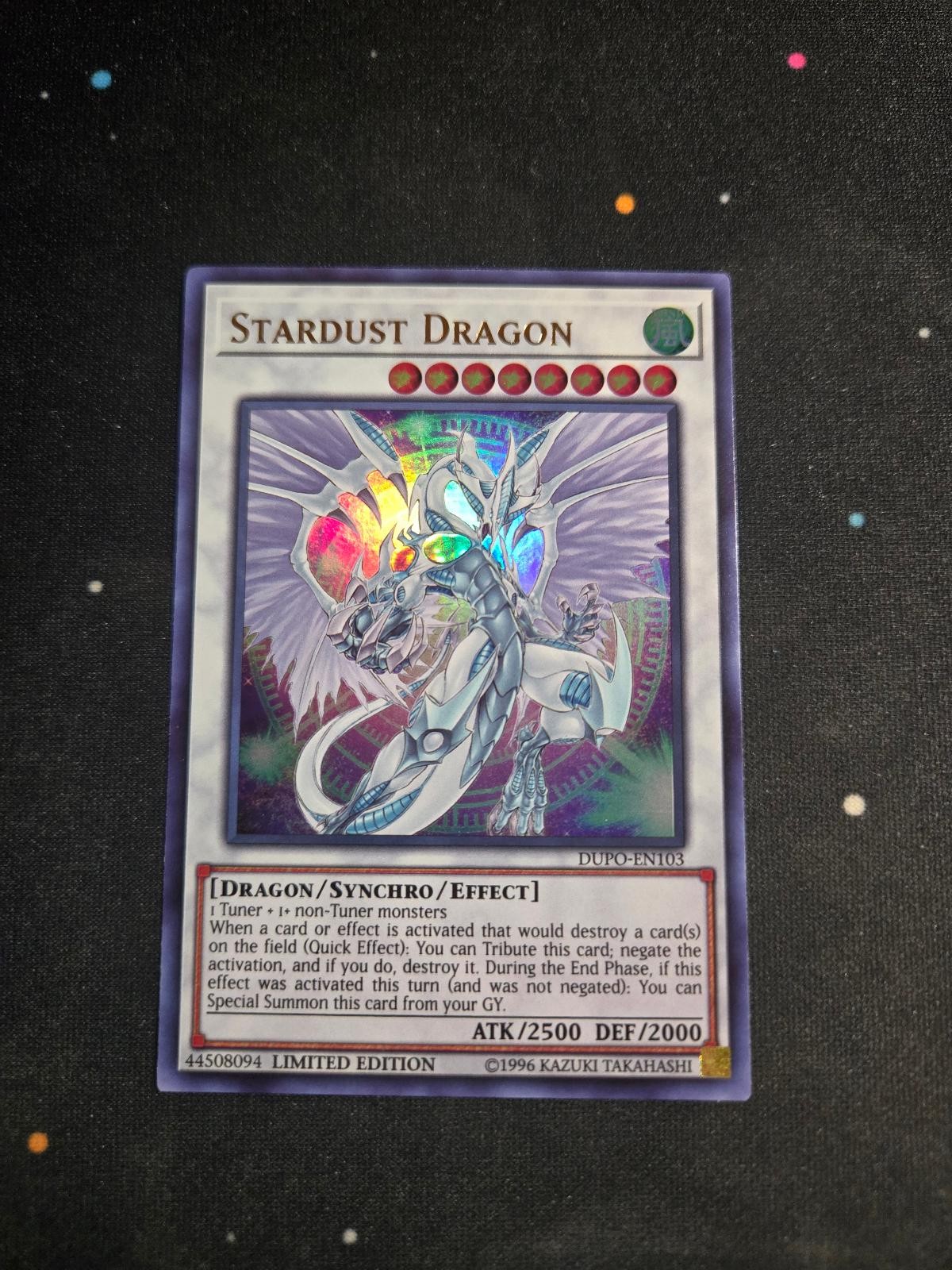 Stardust Dragon DUPO-EN103 Ultra Rare Duel Power Yu-Gi-Oh Limited NM