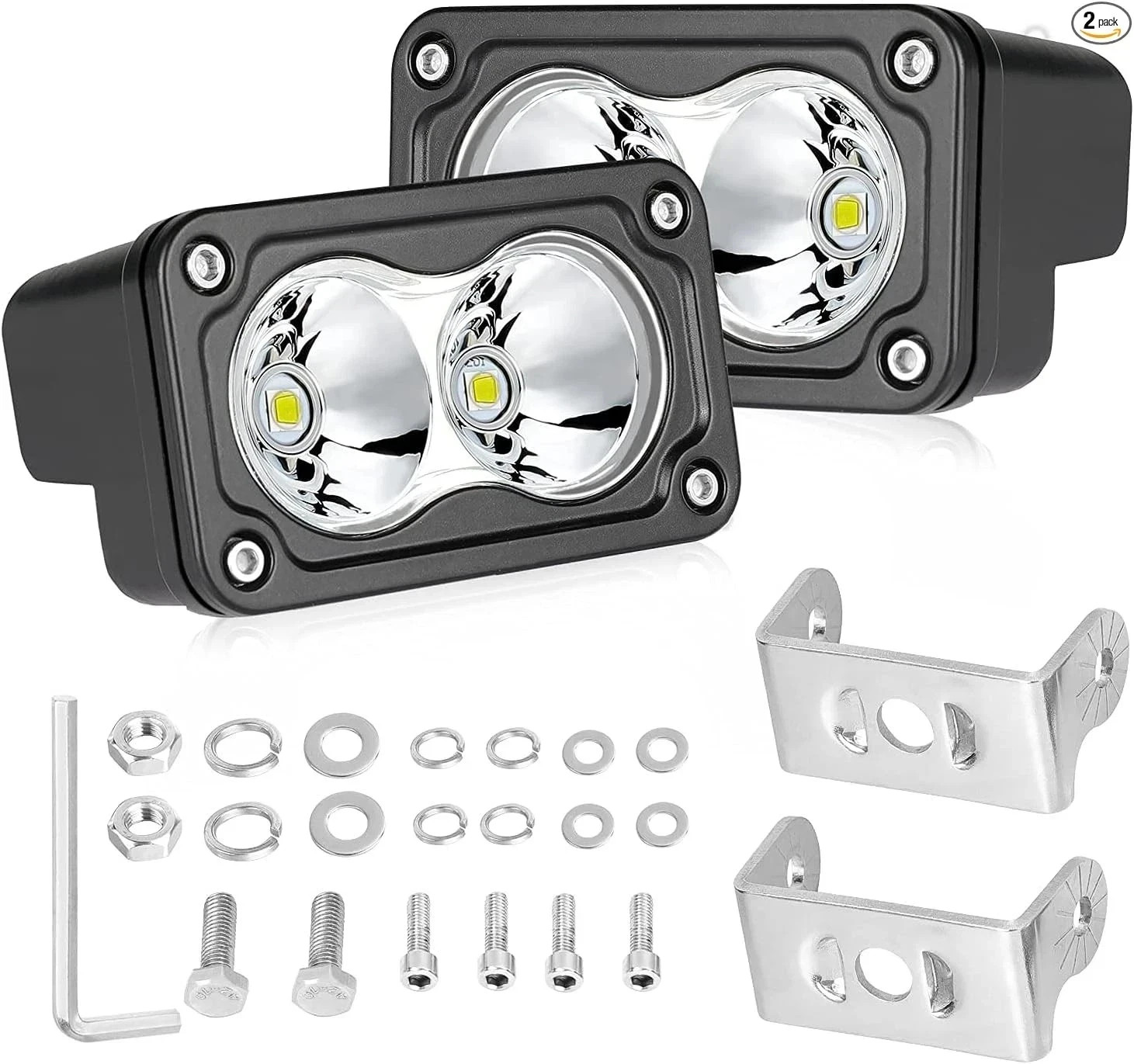 LED Pods, 3 Inch CREE LED Off Road Driving Lights 40W Spot Small LED Fog Lights LED Pods, 3 Inch CREE LED Off Road Driving Lights 40W Spot Small LED Fog Lights