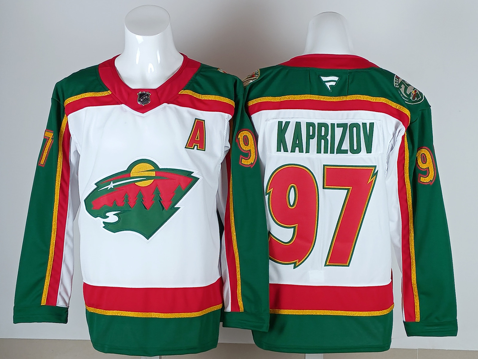 Kirill Kaprizov Minnesota Wild Jersey All Sizes Kirill Kaprizov Minnesota Wild Jersey All Sizes