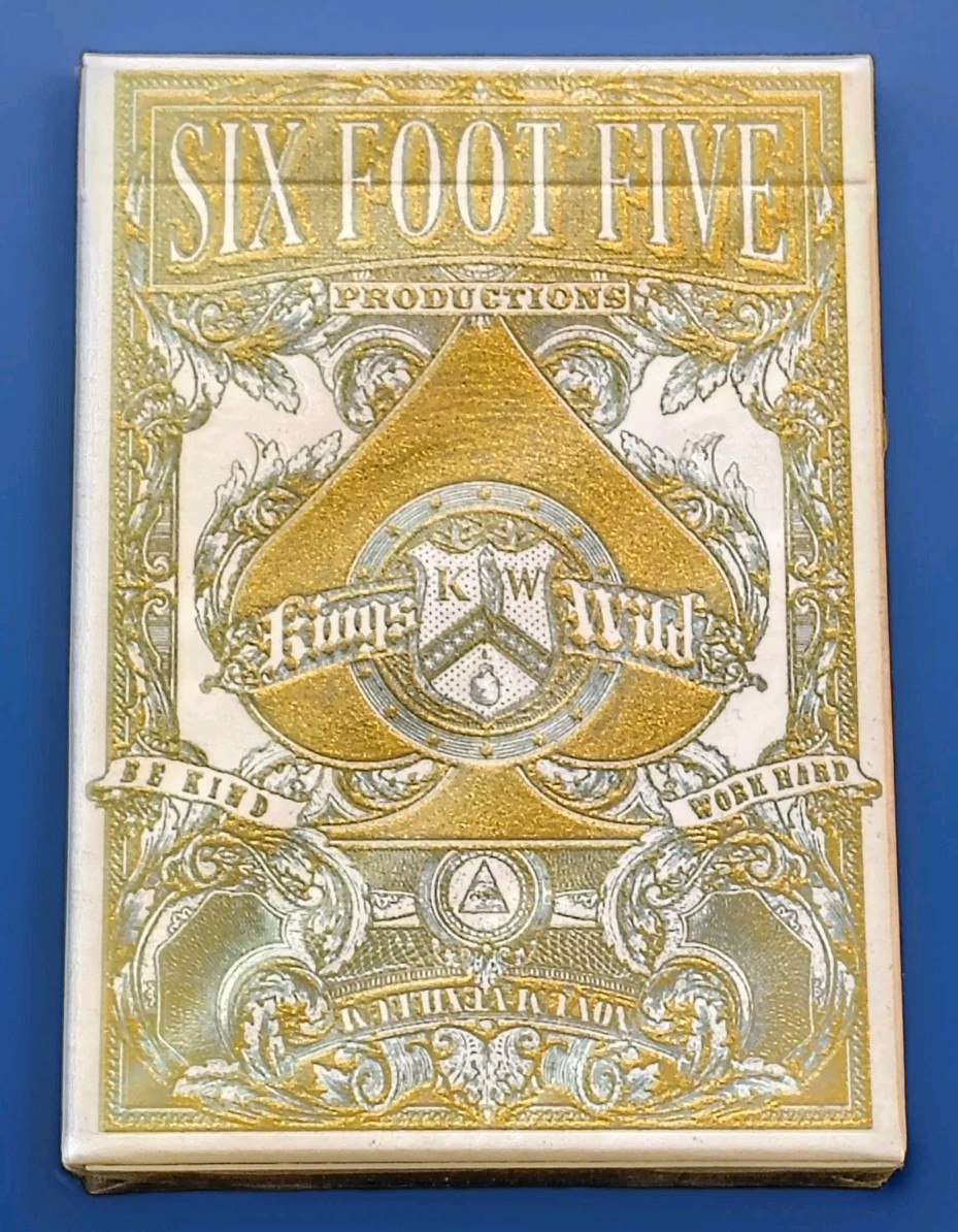 Six Foot Five Limited Edition Playing Card Deck Kings Wild Project New Sealed