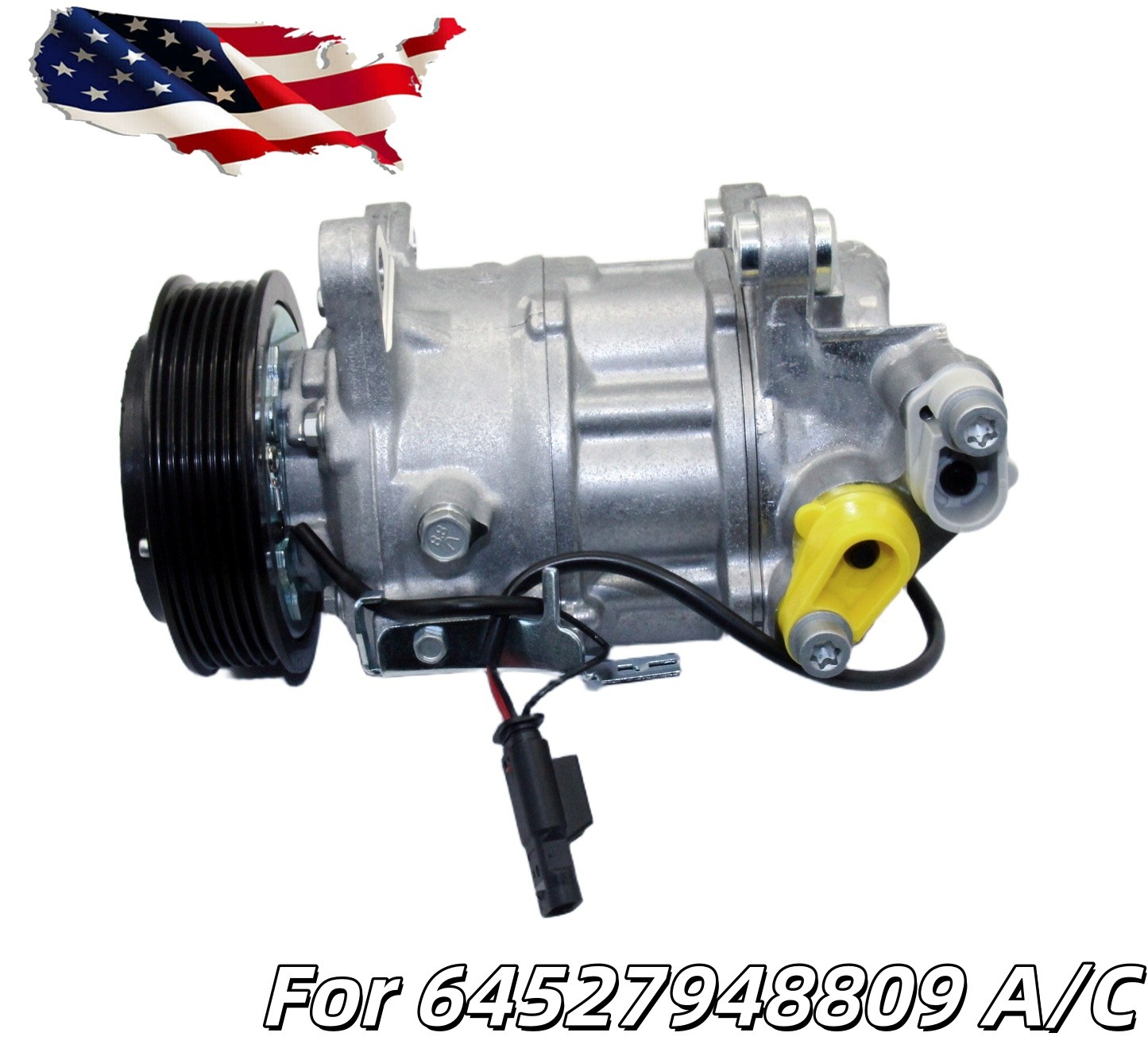 New Compressor For 2021-23 BMW 540i, 540i xDrive, X5, X5 M, X7 64527948809 A/C