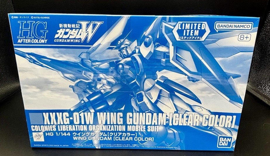 P-BANDAI Gundam HG 1/144 XXXG-01W Wing Gundam [Clear Color] Mobile Suit Gundam