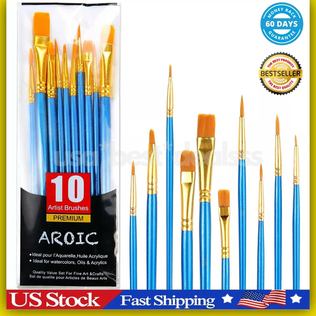 Best Model Miniature Paint Brushes Small Detail Art Paint Brush with Set 10 Pcs Best Model Miniature Paint Brushes Small Detail Art Paint Brush with Set 10 Pcs