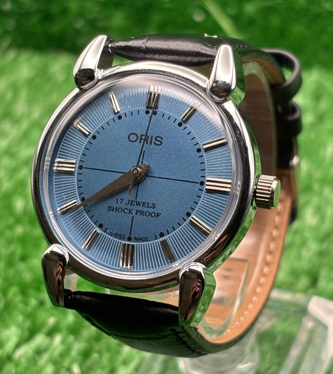 Vintage Oris || 17 Jewels | Skyblue Dial || Mint Condition ||  Swiss Made