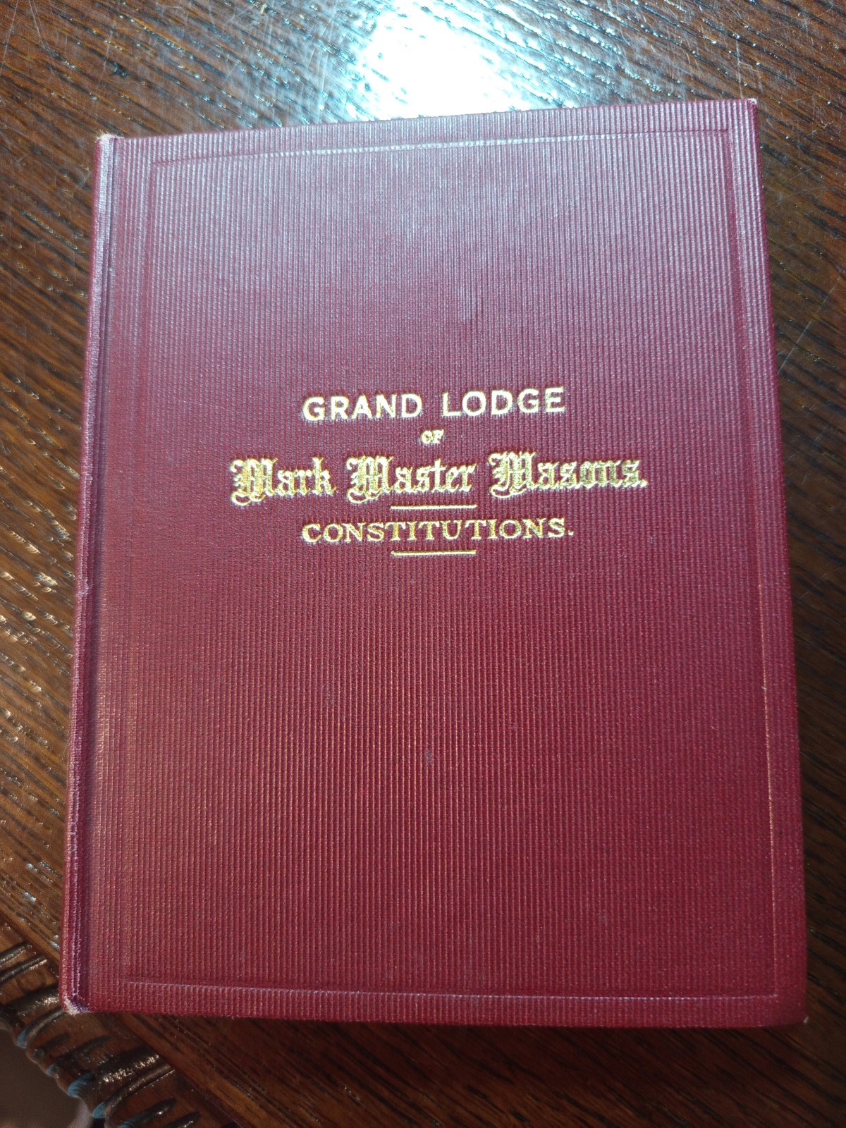1948 Grand Lodge of Mark Master Masons Constitutions Freemasonry masonic/656 1948 Grand Lodge of Mark Master Masons Constitutions Freemasonry masonic/656