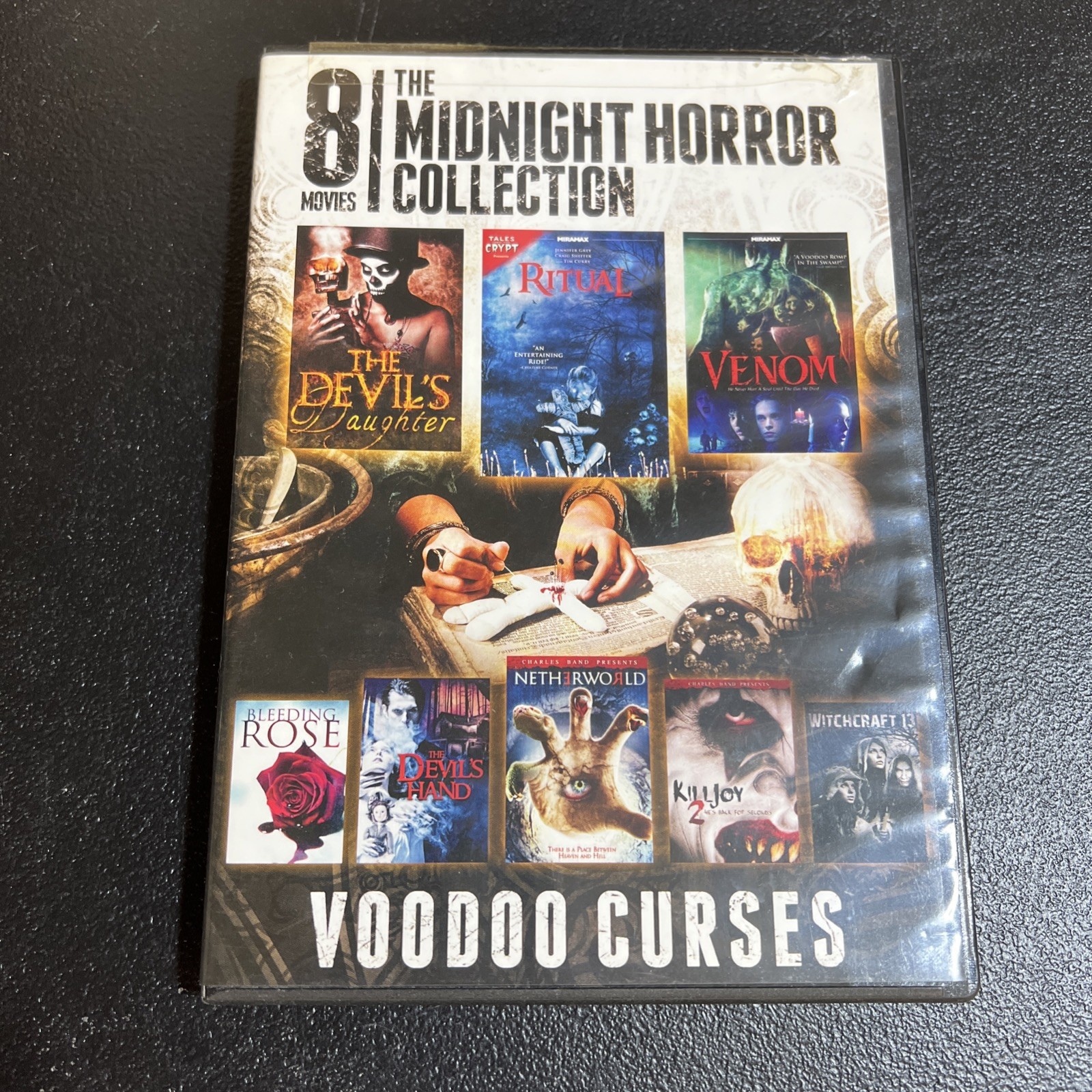 8-Film Midnight Horror: Voodoo Curses (DVD)