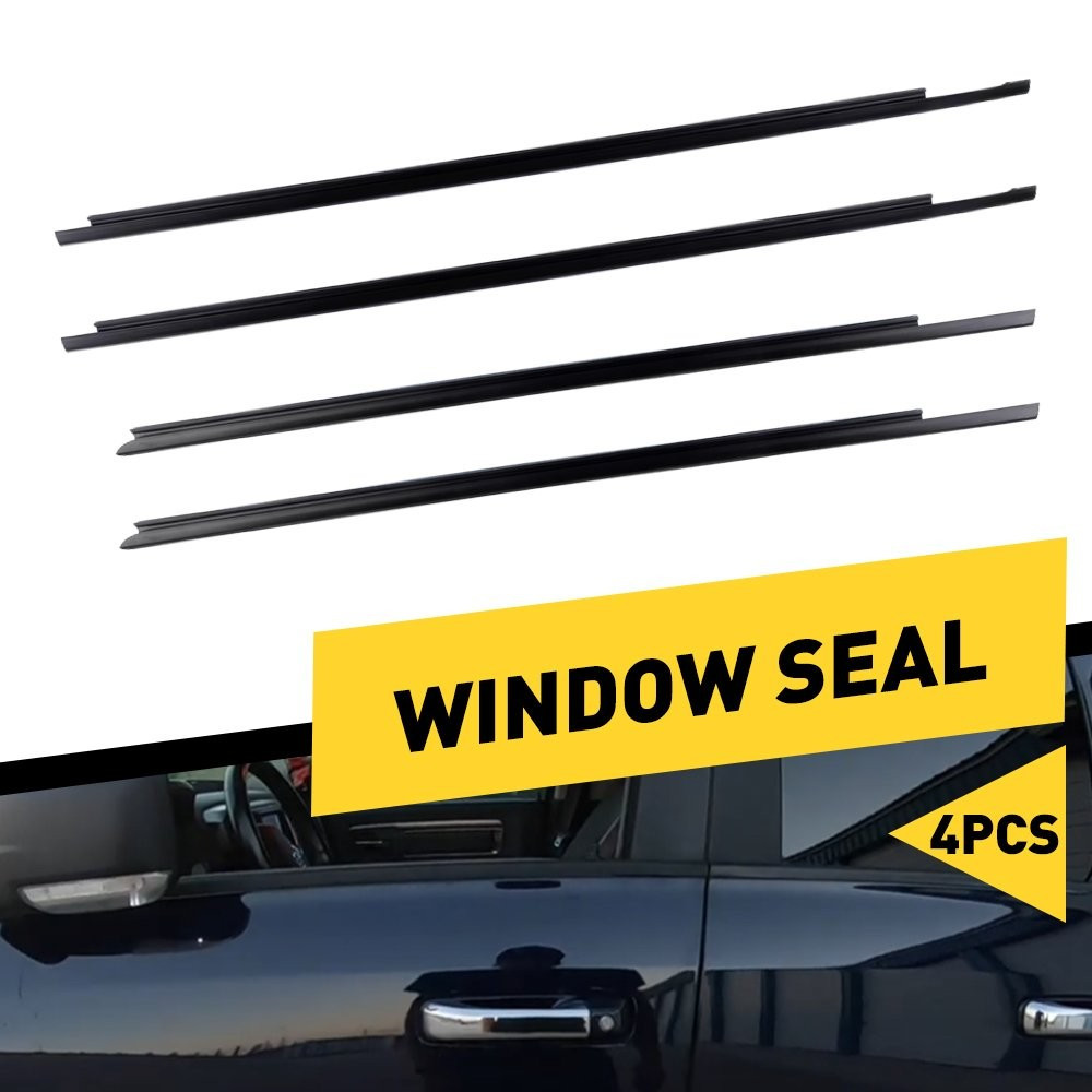 For 2009-2021 Dodge Ram 1500 2500 3500 Weatherstrip Window Molding Trim Seal For 2009-2021 Dodge Ram 1500 2500 3500 Weatherstrip Window Molding Trim Seal