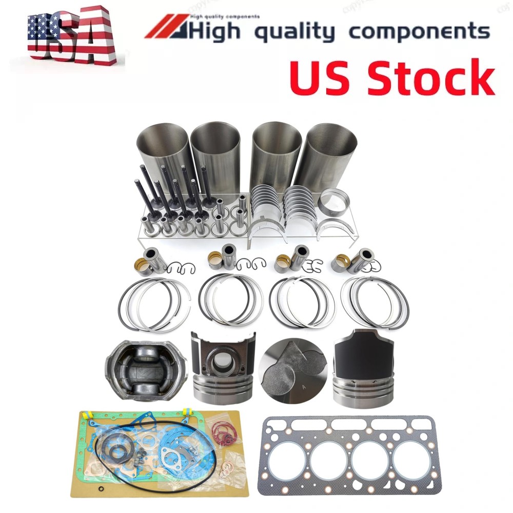 Rebuild Kit for Kubota V1903 V1903-B V1903E V1903 Engine US