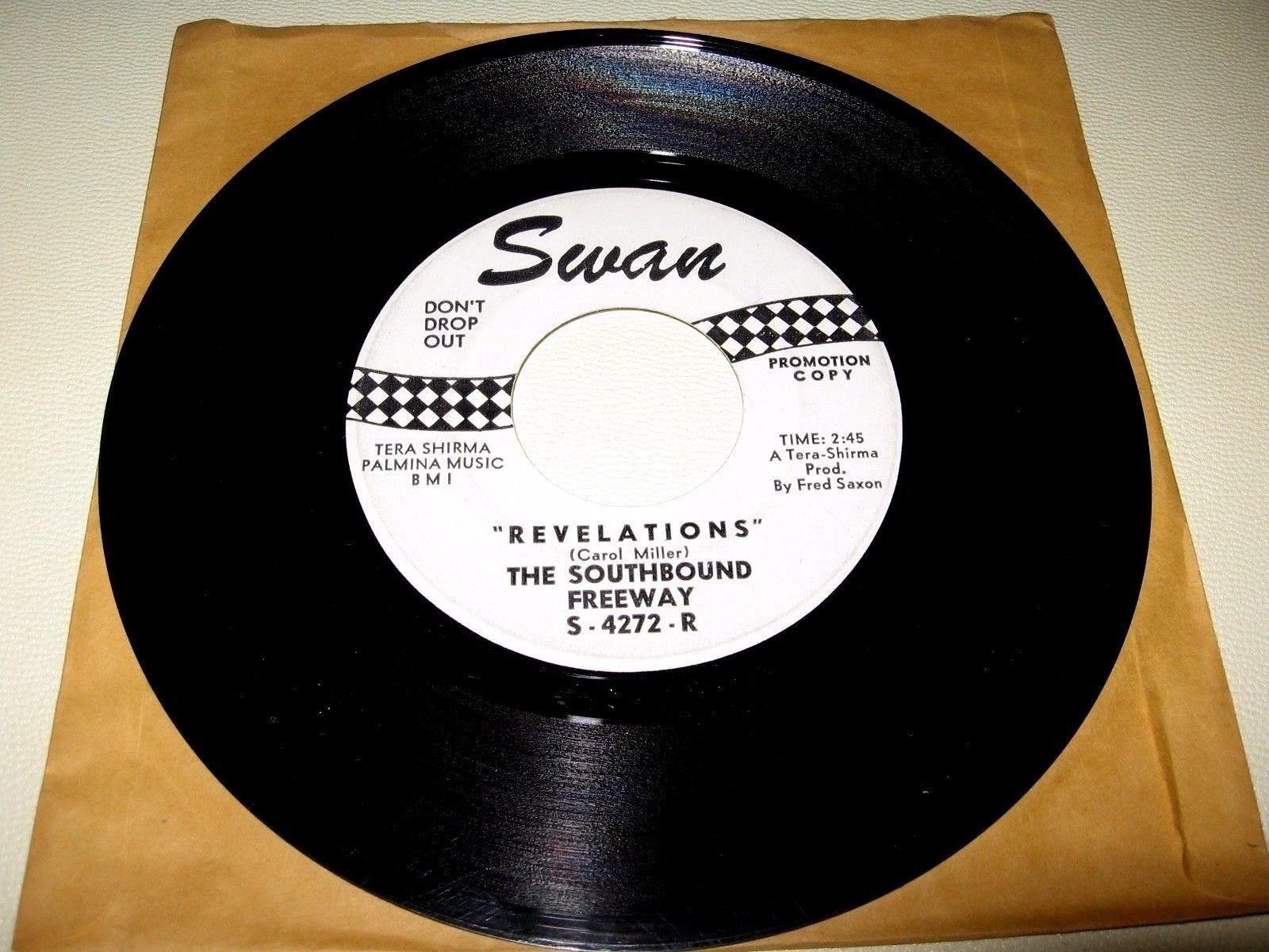 NORTHERN SOUL -THE SOUTHBOUND FREEWAY REVELATIONS - 45 ON SWAN PROMO #4272 NM