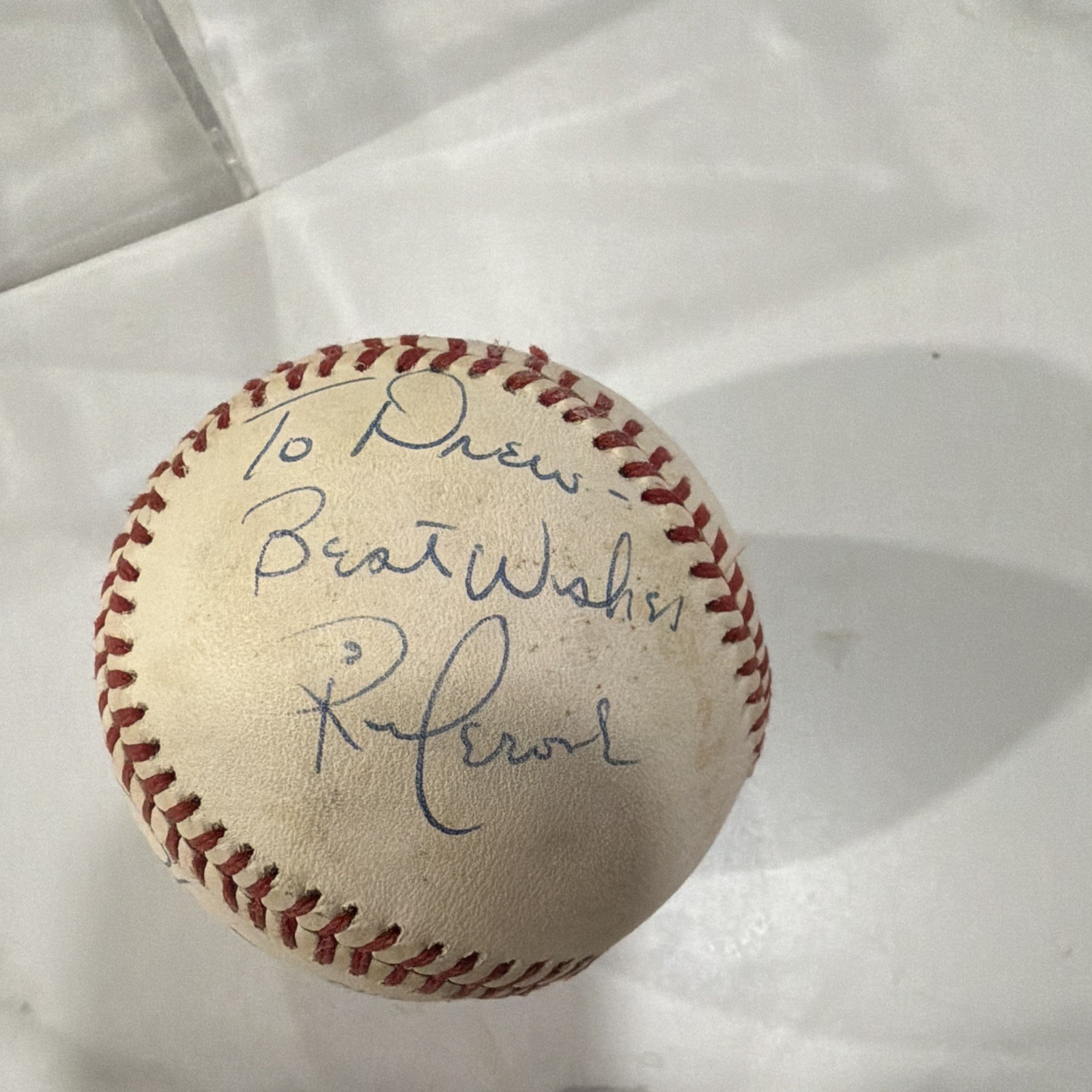 Lee Phelan Signed Baseball Ball - Chicago Cubs w/ \ Lee Phelan Signed Baseball Ball - Chicago Cubs w/ \