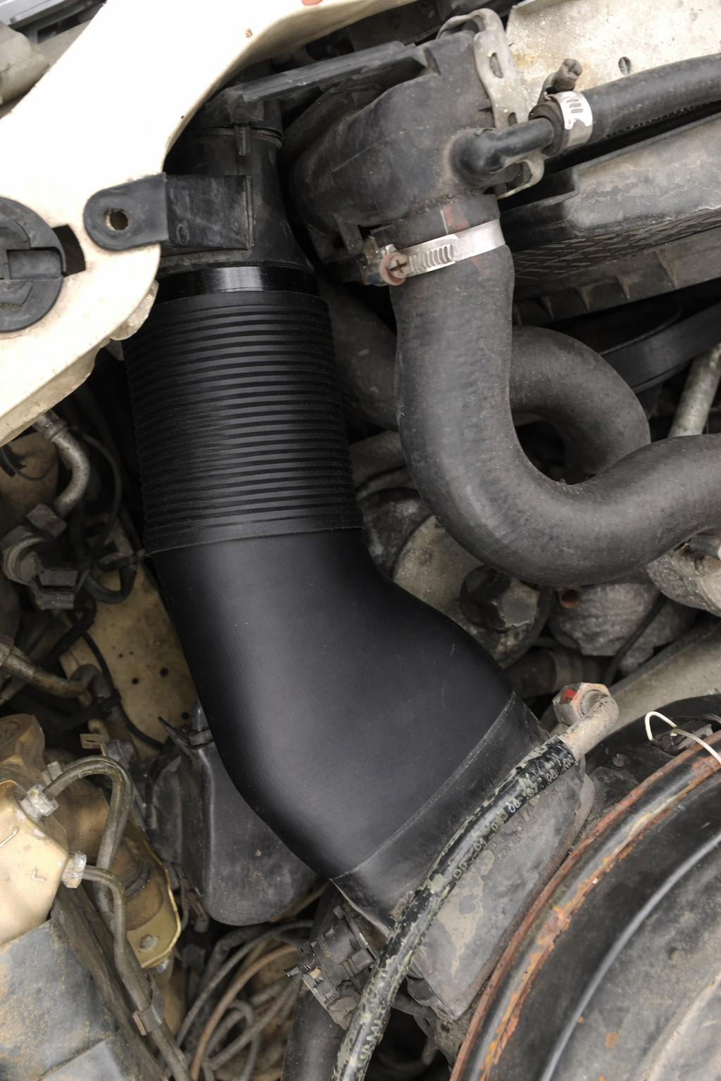 Mercedes 300E W124 Air Intake Hose Scoop for OE#103 090 03 82 NLA - Black