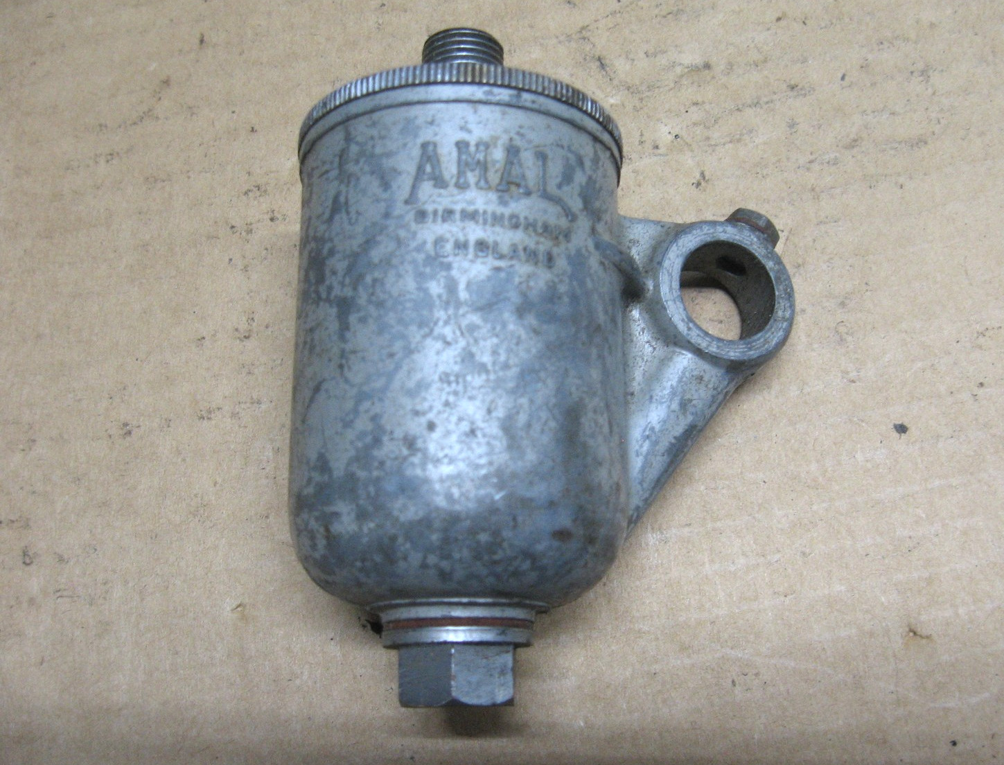 VINTAGE PRE-WAR  AMAL HORIZONTAL TEA CUP FLOAT BOWL BSA NORTON RUDGE TRIUMPH JAP