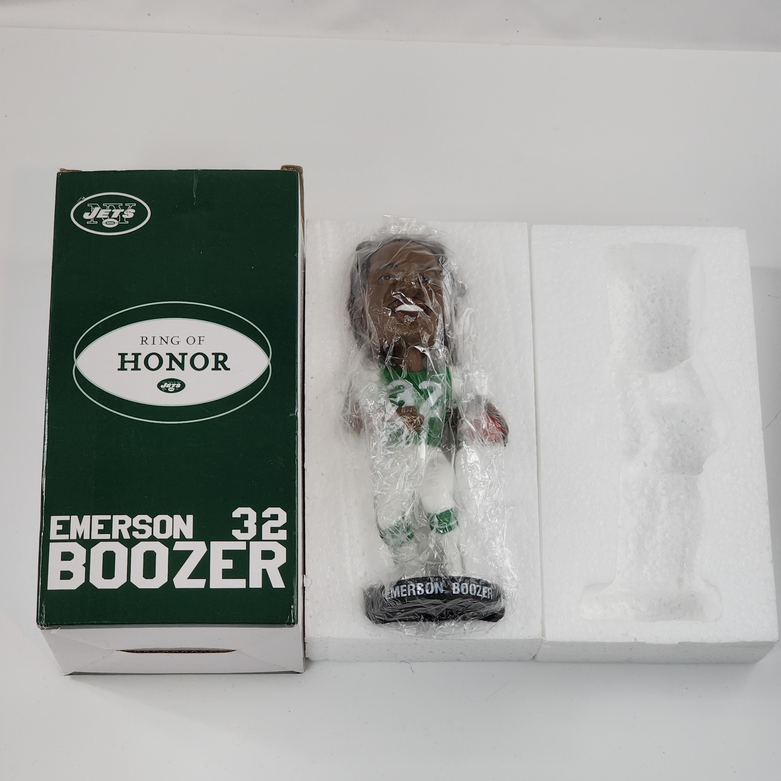 Emerson Boozer New York Jets Ring Of Honor Front Office Giveaway Bobblehead New Emerson Boozer New York Jets Ring Of Honor Front Office Giveaway Bobblehead New