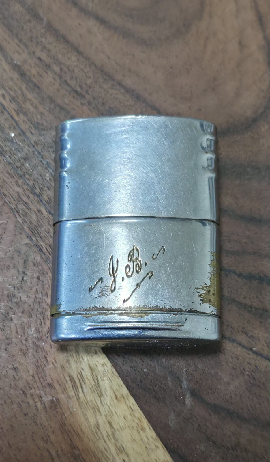 Vintage 1940s Australian Parkleigh Petrol Trench Lighter – PARKLEIGH Marked –...