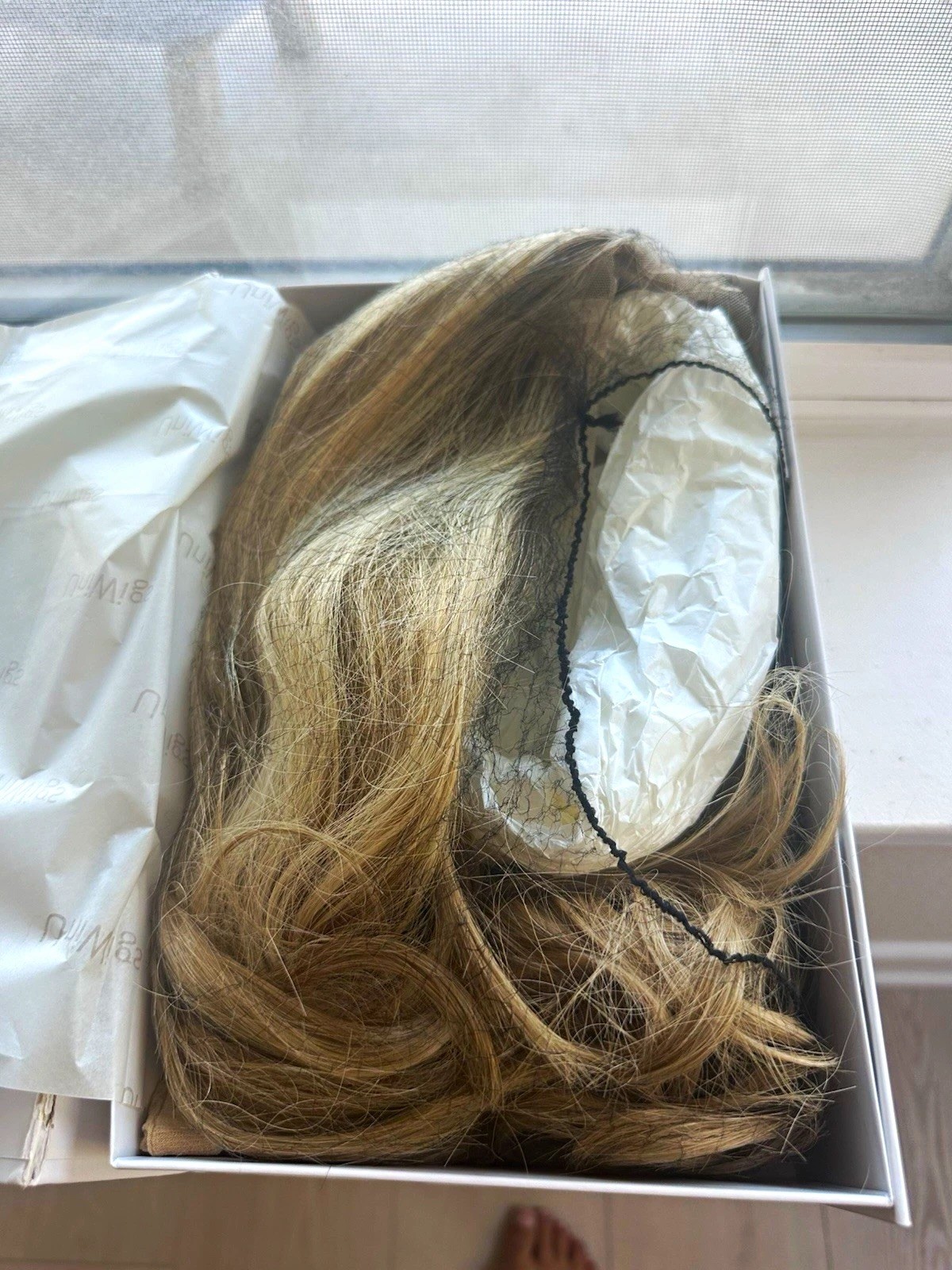 UniWigs Lara Remy Human Hair Lace Front Wig 16 in Blonde Brown CL1907