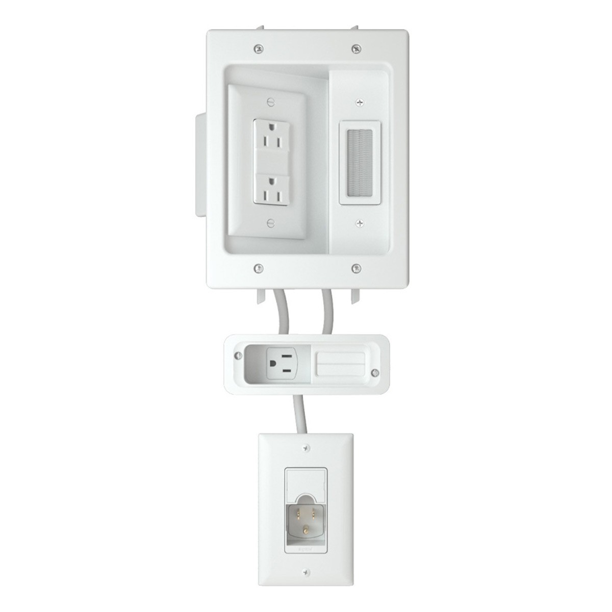 Sanus In-Wall Power Kit For Soundbars and Mounted TVs