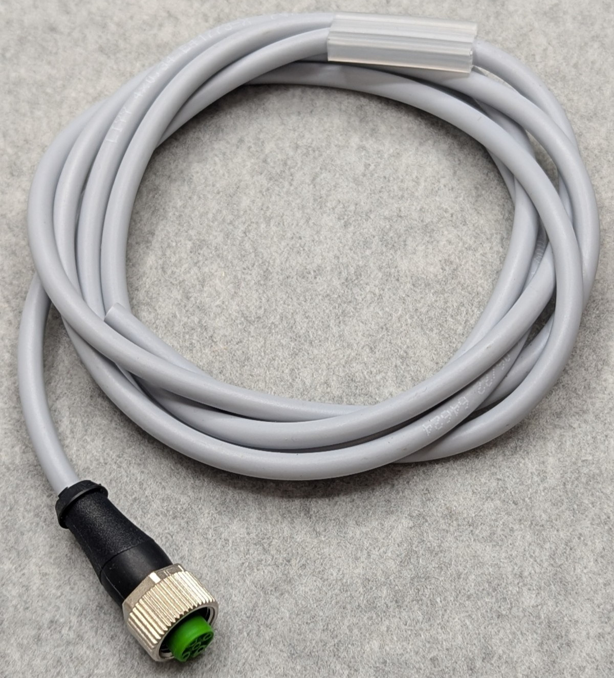 M12 Female Straight 4 Pin Connector Aviation Electrical Socket Cable 2M / 5'