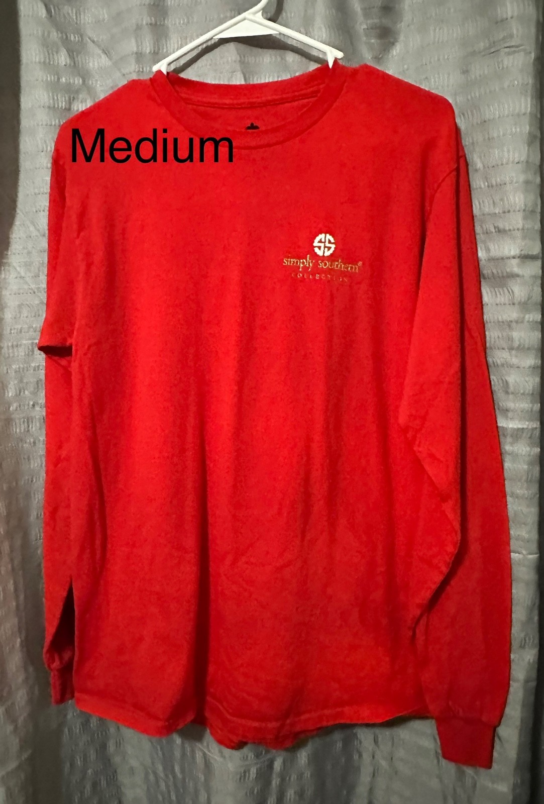 Simply Southern Long Sleeve T-Shirt Med Hey Deer