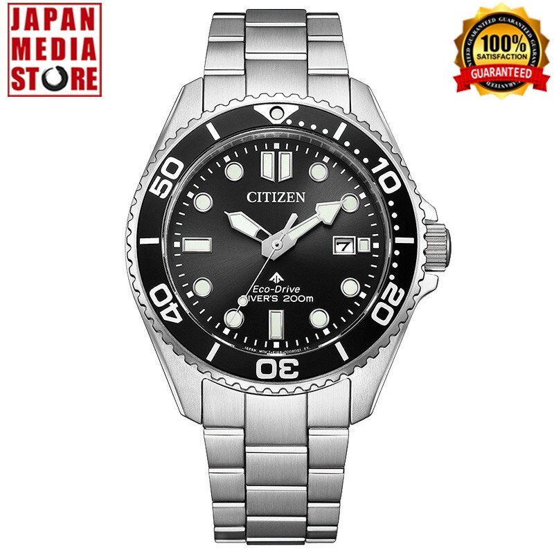 Citizen Promaster BN0261-51E MARINE Eco-Drive Black Dial Diver`s 200m Men Watch