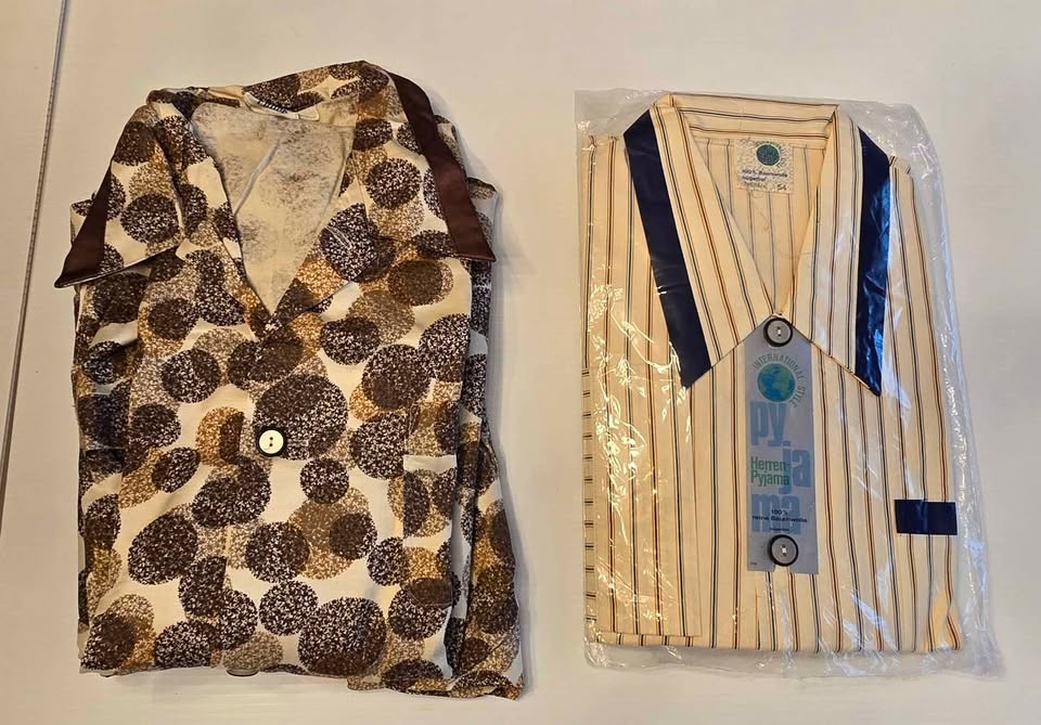 Vintage 1970s German Men’s Pajamas (New Old Stock / Unworn) (and 1 US) Vintage 1970s German Men’s Pajamas (New Old Stock / Unworn) (and 1 US)