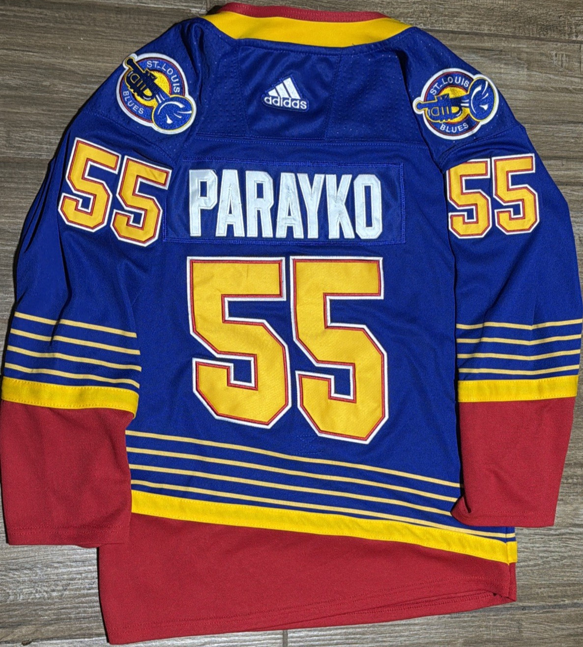 Colton Parayko St. Louis Blues 2019 Stanley Cup Champions Adidas Jersey Size 46 Colton Parayko St. Louis Blues 2019 Stanley Cup Champions Adidas Jersey Size 46