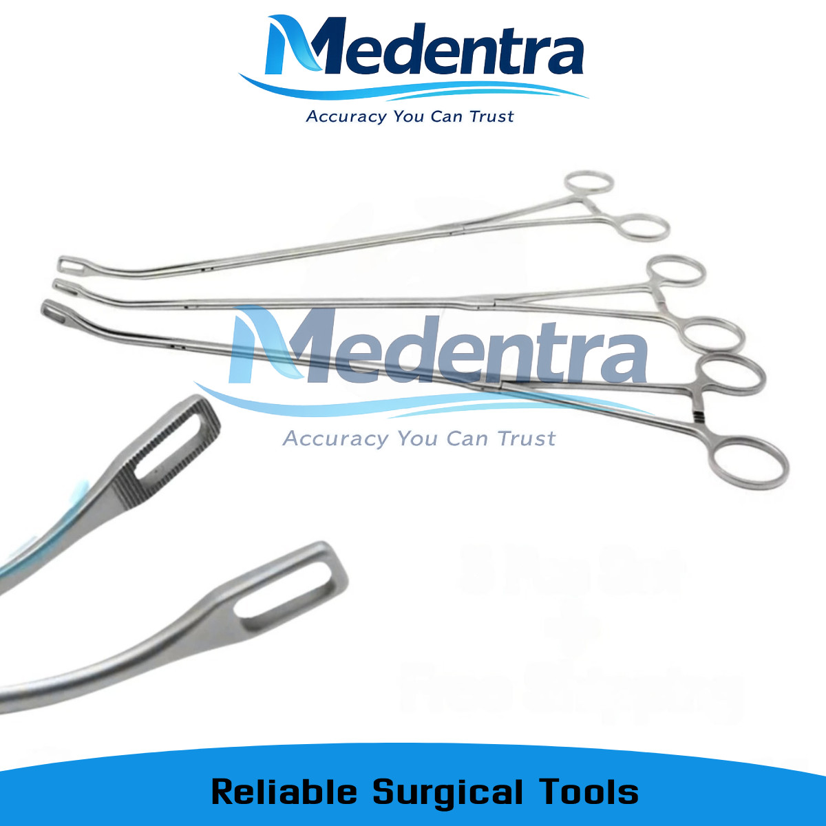 set of 3pcs Thoracoscopic Instruments Tissue Forceps Thoracic Dissecting Forceps set of 3pcs Thoracoscopic Instruments Tissue Forceps Thoracic Dissecting Forceps