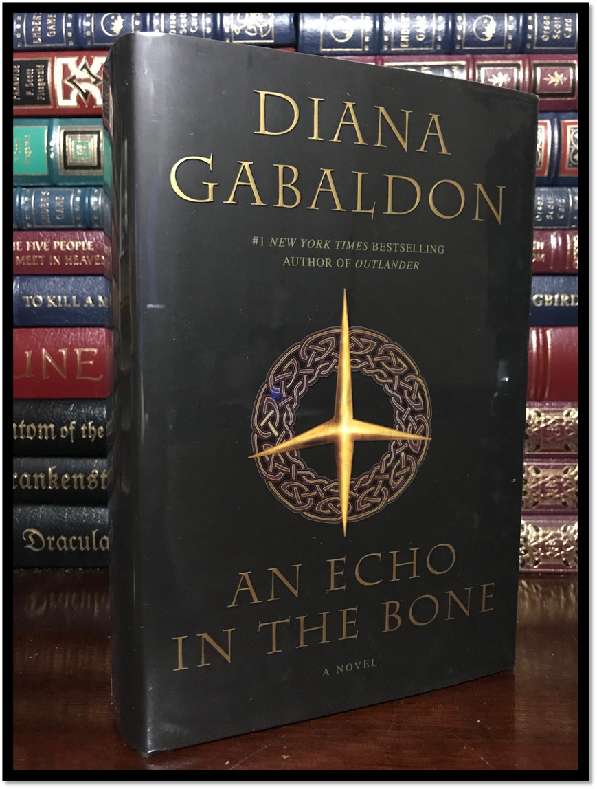 Outlander An Echo In The Bone DIANA GABALDON SIGNED New Starz Series Hardback