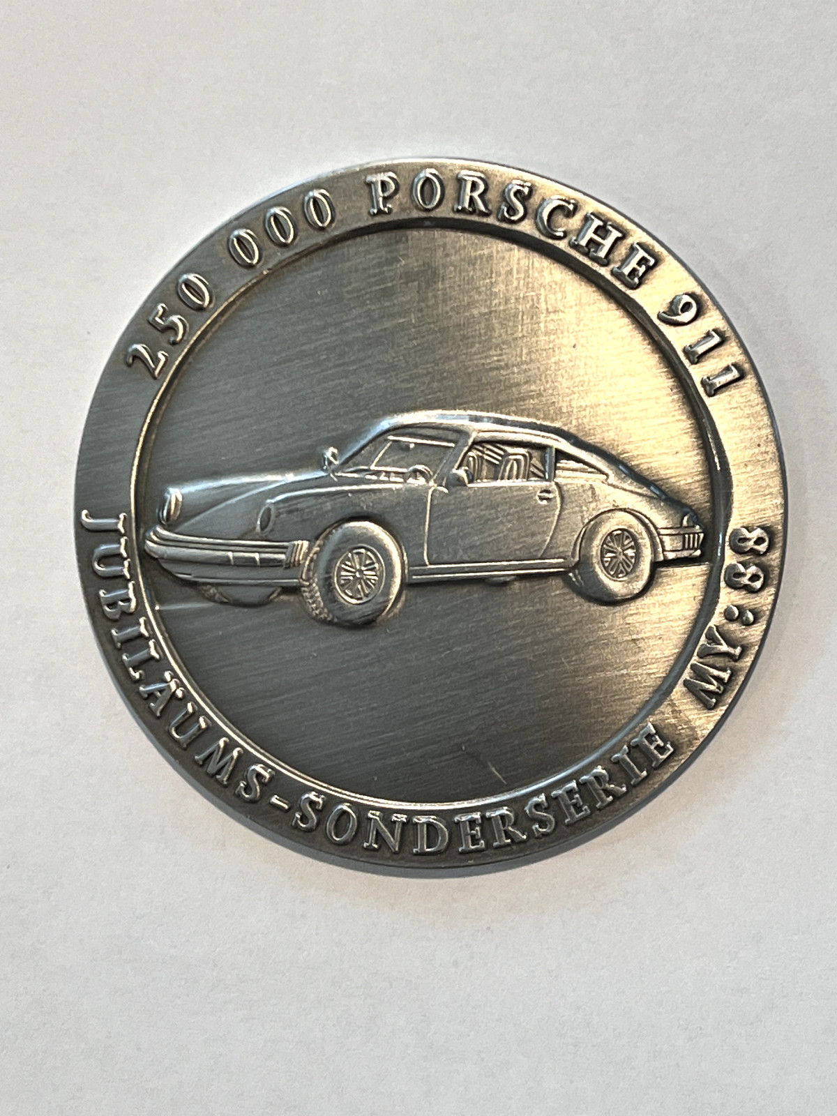 Porsche Commemorative Edition 1988 USA Medallion - Replica Porsche Commemorative Edition 1988 USA Medallion - Replica