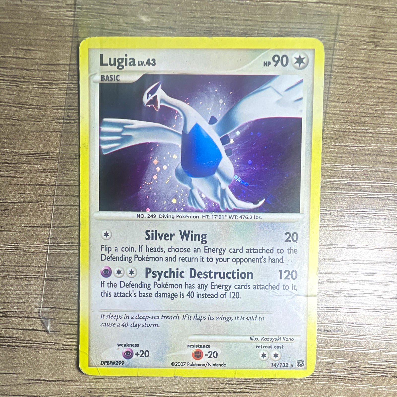 The Pokémon Company Lugia 14/132 Secret Wonders Holo Rare Holo Eng 90 HP