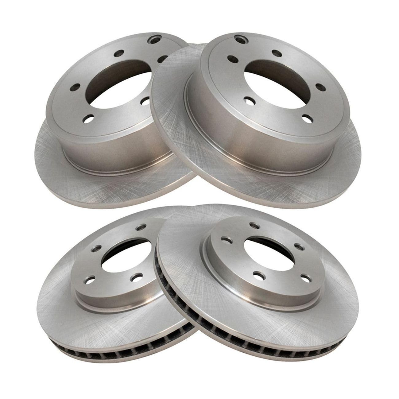 Disc Brake Rotor 4pc Frt Rr for Dodge Mitsubishi Lancer 2.0L 08-16 BD126539
