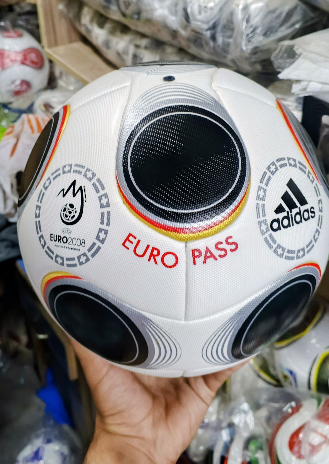 Adidas EUROPASS UEFA Euro Cup 2008 Fifa Official Football approved size 5