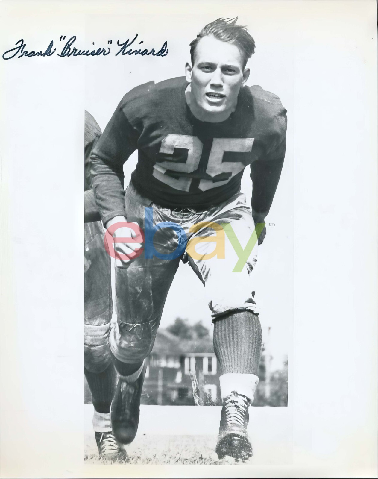 Frank \'Bruiser\' Kinard Signed 8x10 Photo Autographed 