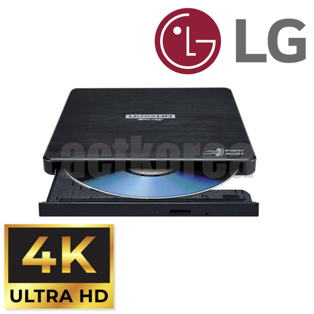 Hitachi LG BP60NB10 Portable External Storage LibreDrive 6X Ultra HD 4K Blu-ray