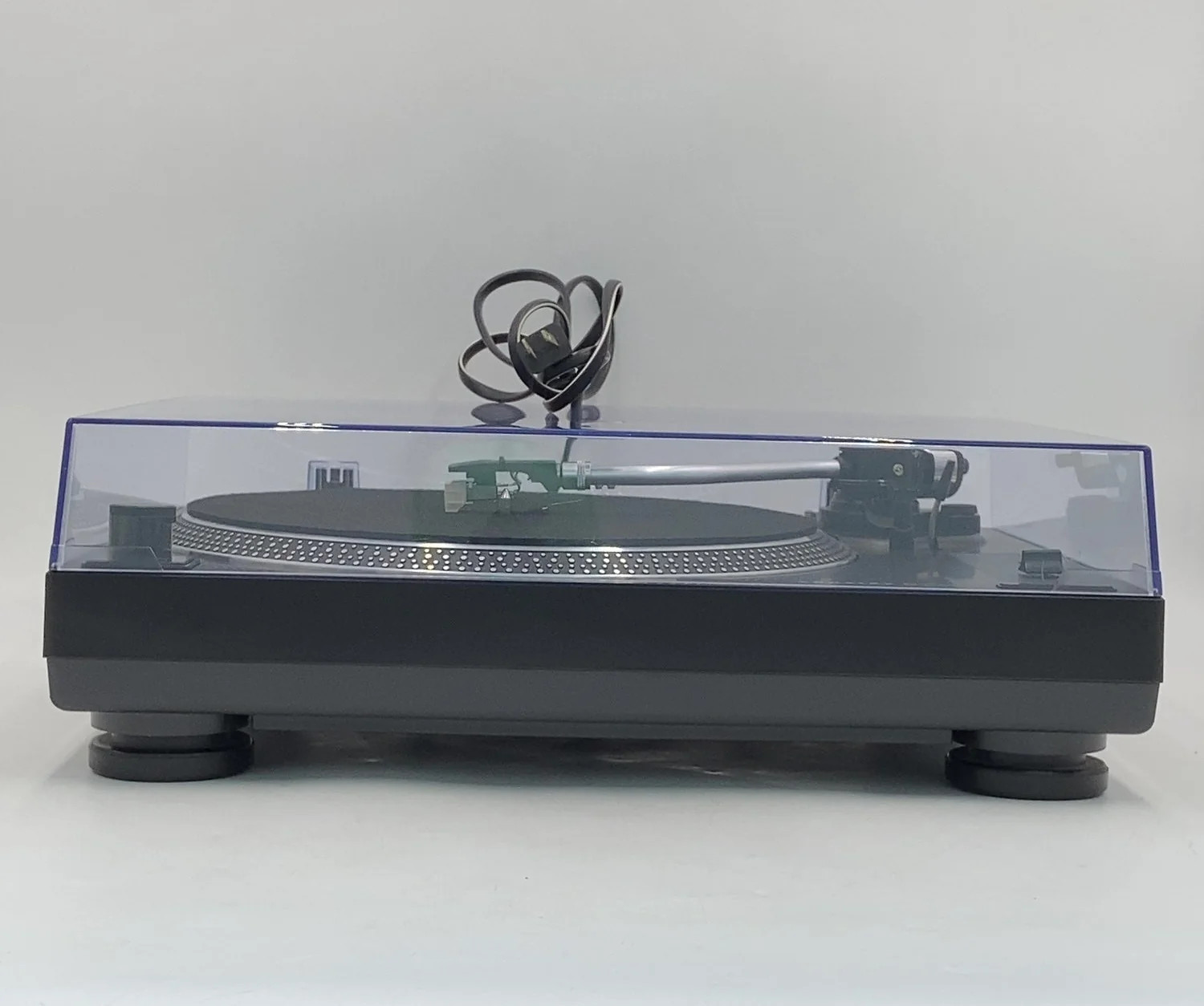 Crosley C200A-BK Direct Drive Two-Speed Stereo Turntable C200A-BK