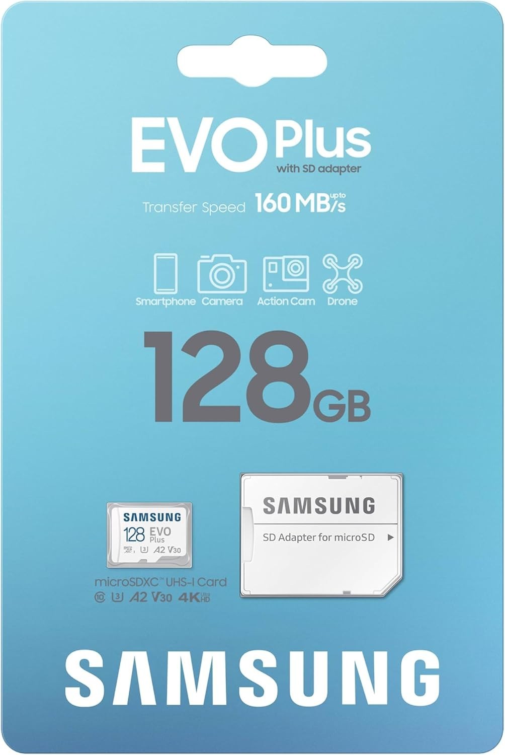 Samsung Evo Plus 256GB 512GB 1TB 2TB Micro SD SDXC A2 V30 HD 130MB/s Memory Card Samsung Evo Plus 256GB 512GB 1TB 2TB Micro SD SDXC A2 V30 HD 130MB/s Memory Card