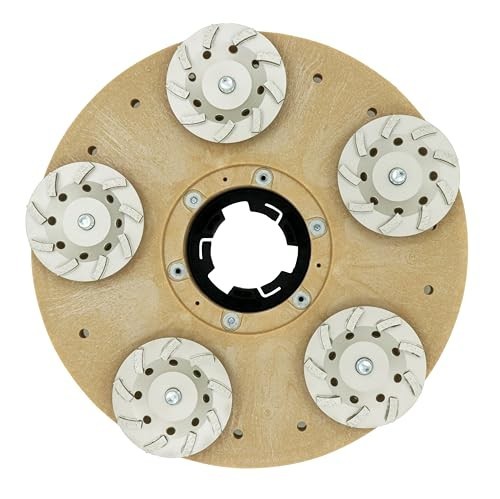 Concrete Grinding Plate for Swing Machines 17 Diameter Coarse Diamond Tool