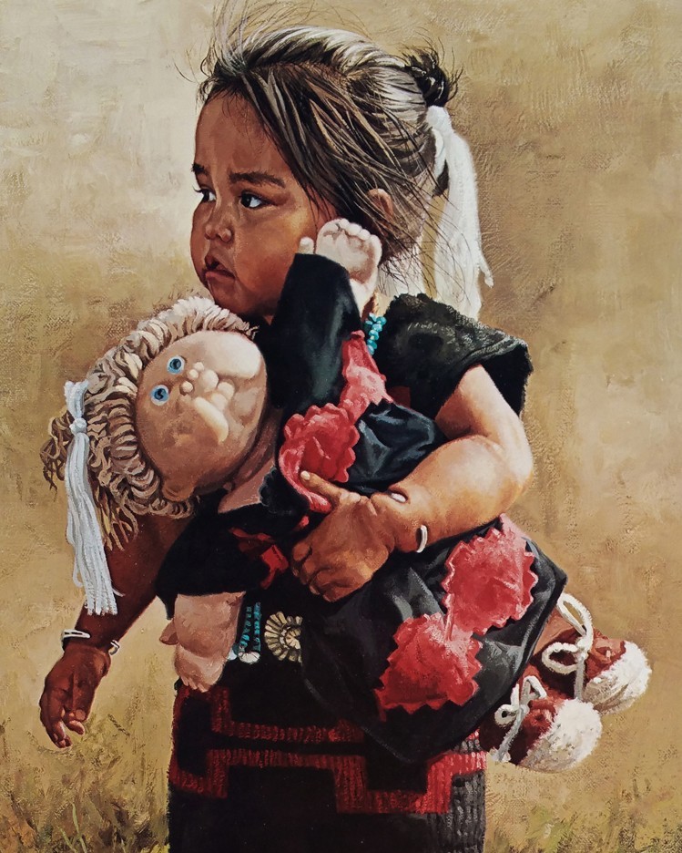 Ray Swanson, Navajo Dolls, Edition of 500, 1989