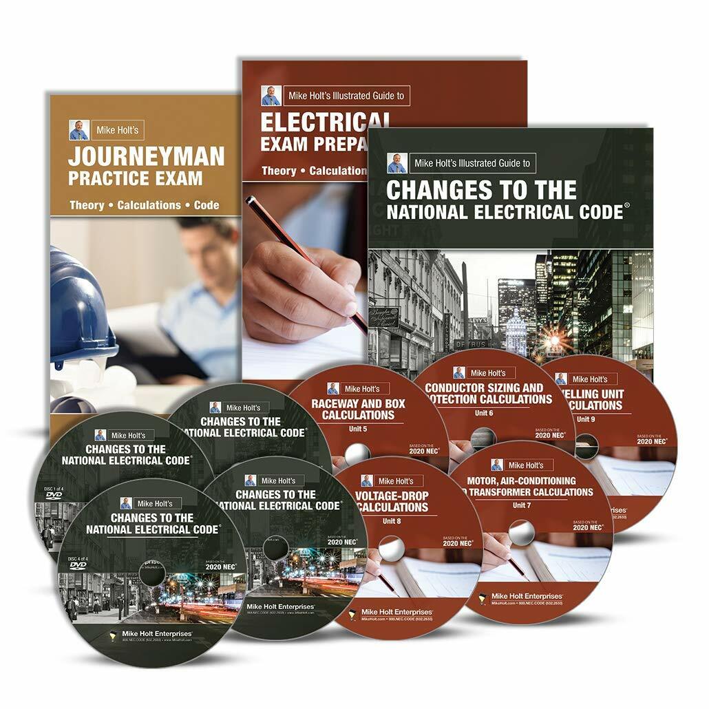 Electrical Exam Prep Course, Journeyman Intermediate, 2020 NEC -- Mike Holt