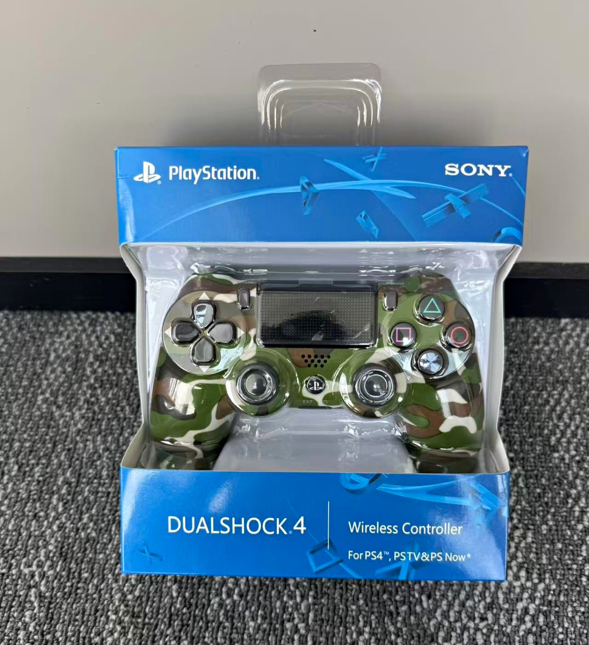 Sony DualShock 4 Wireless Controller for PS4/TV, Green Camo