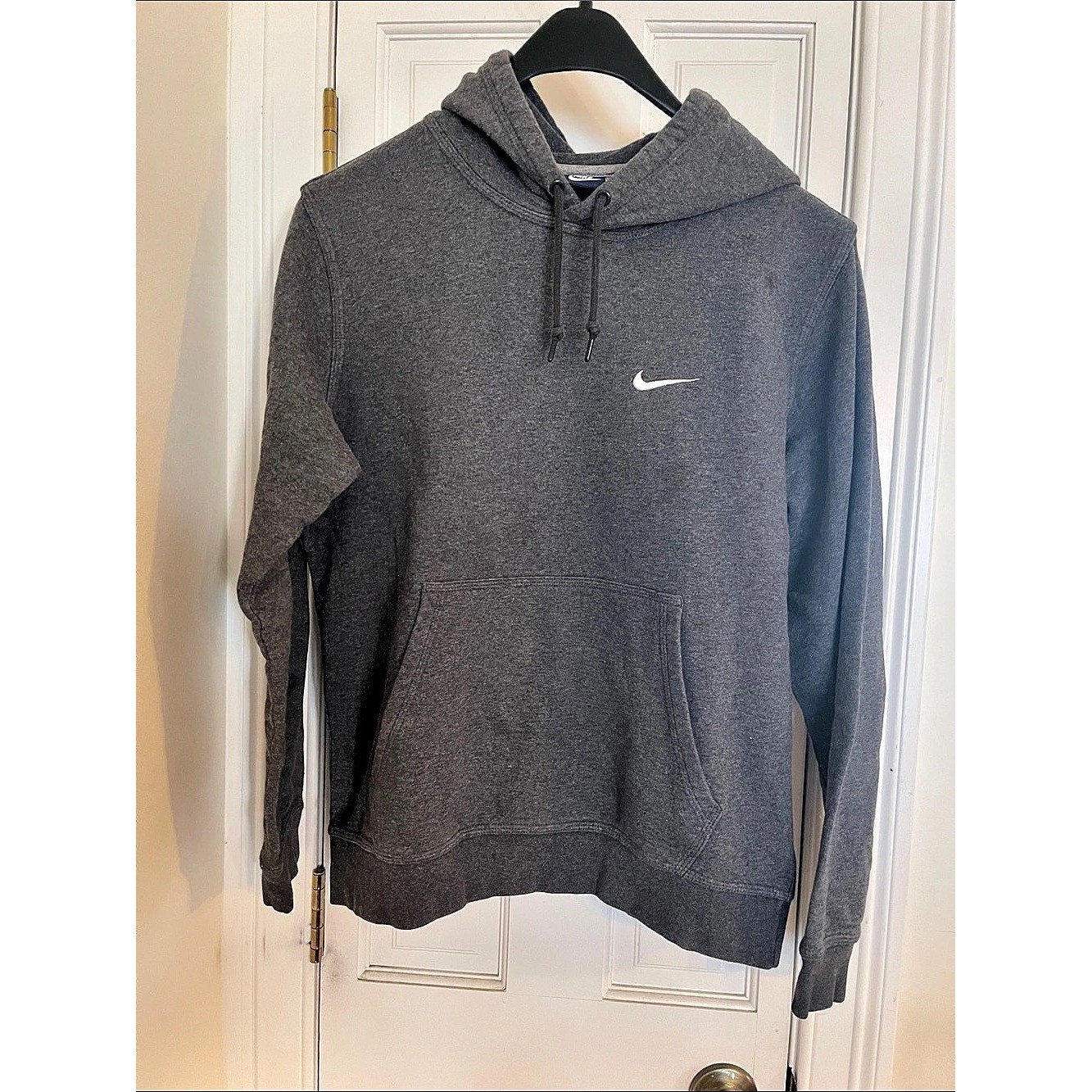 Nike Sportswear Club Fleece Pullover Hoodie Gray Medium Mens BV2654-071