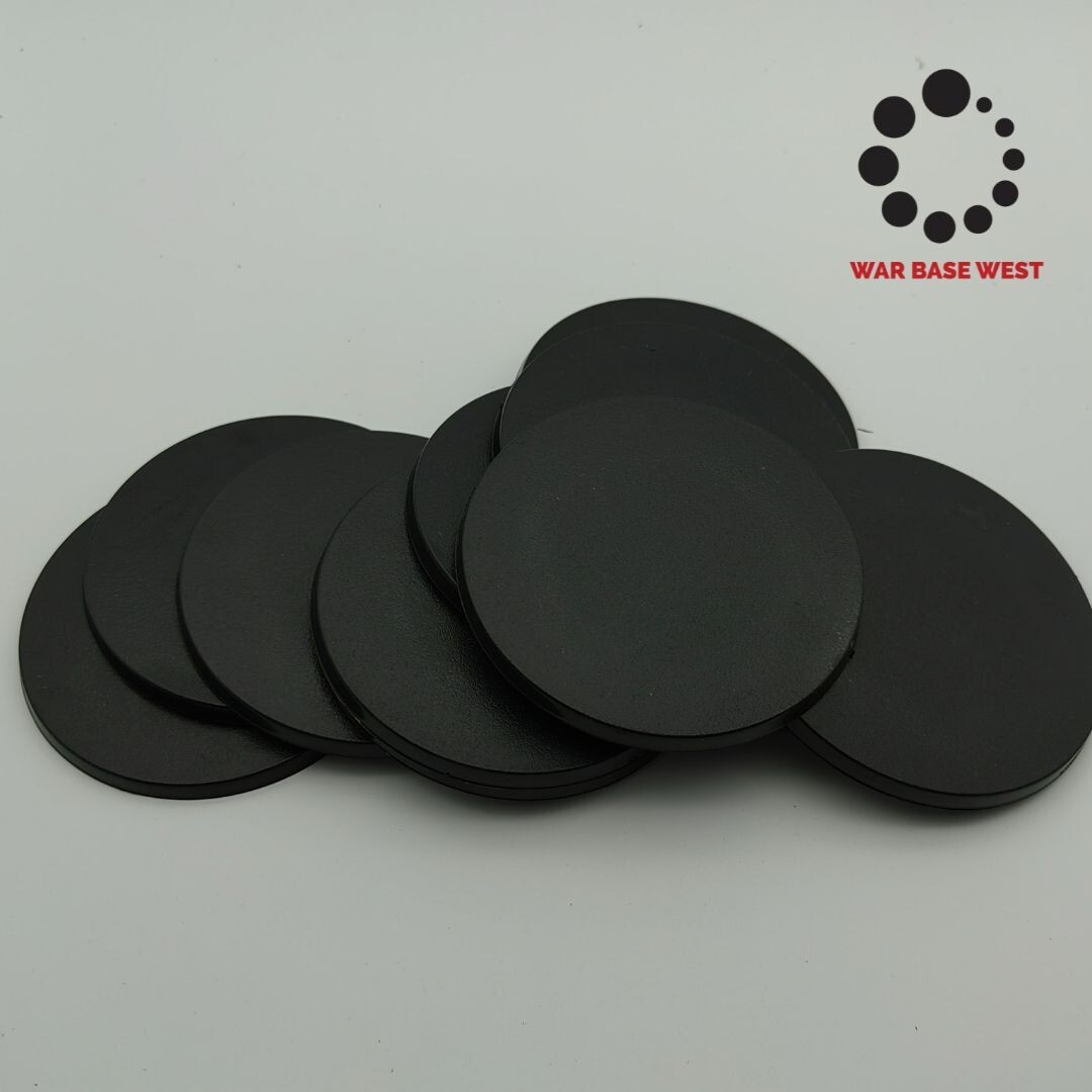 Lot Of 10 80mm Round Bases Used For Warhammer 40k & AoS Games GW Leviathan 