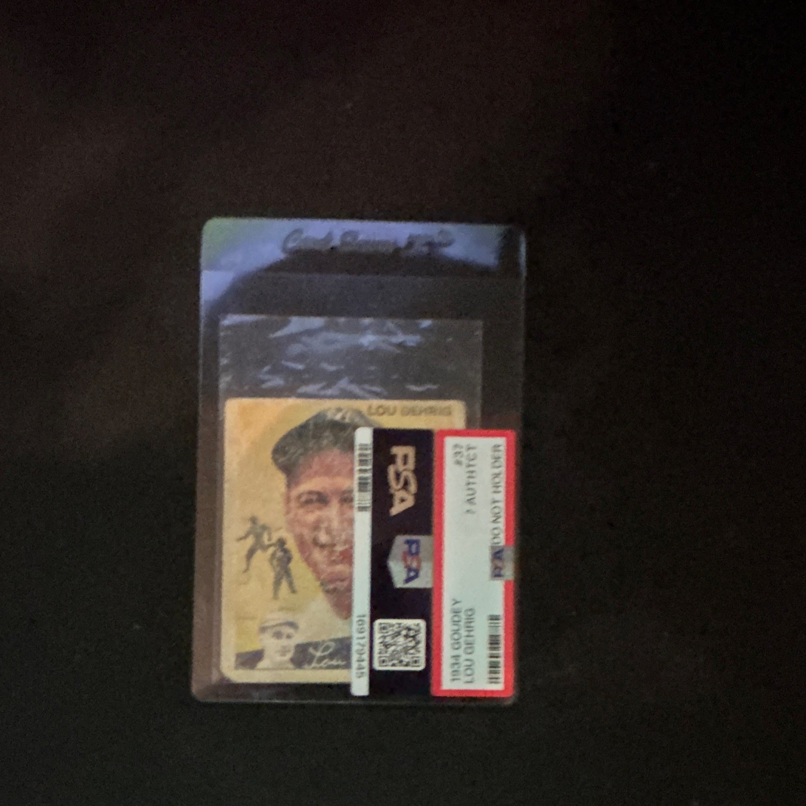 Goudey 1934 Goudey Lou Gehrig New York Yankees #37 Goudey 1934 Goudey Lou Gehrig New York Yankees #37