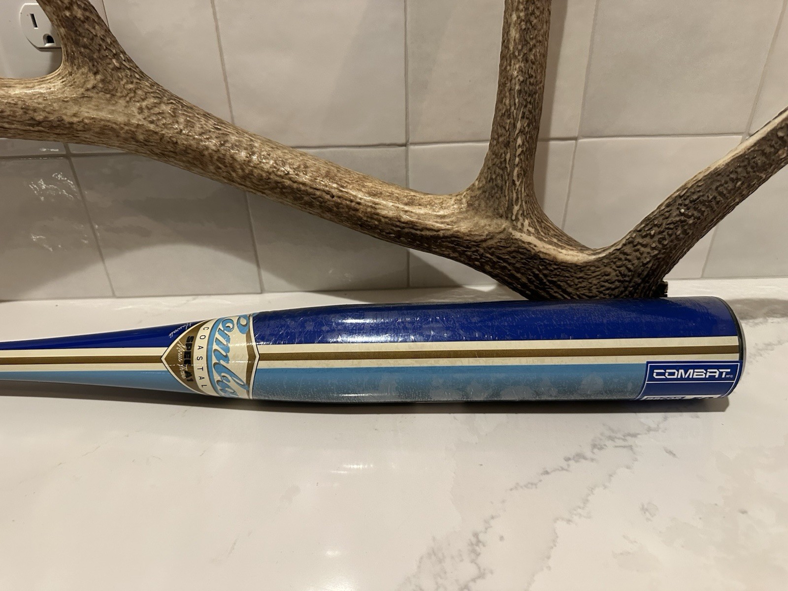 NIW Combat A1 Coastal Locals Only 33.5/30.5 (-3) BBCOR Baseball Bat